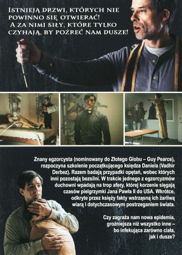Tył ulotki filmu 'Egzorcyzmy dnia siódmego'