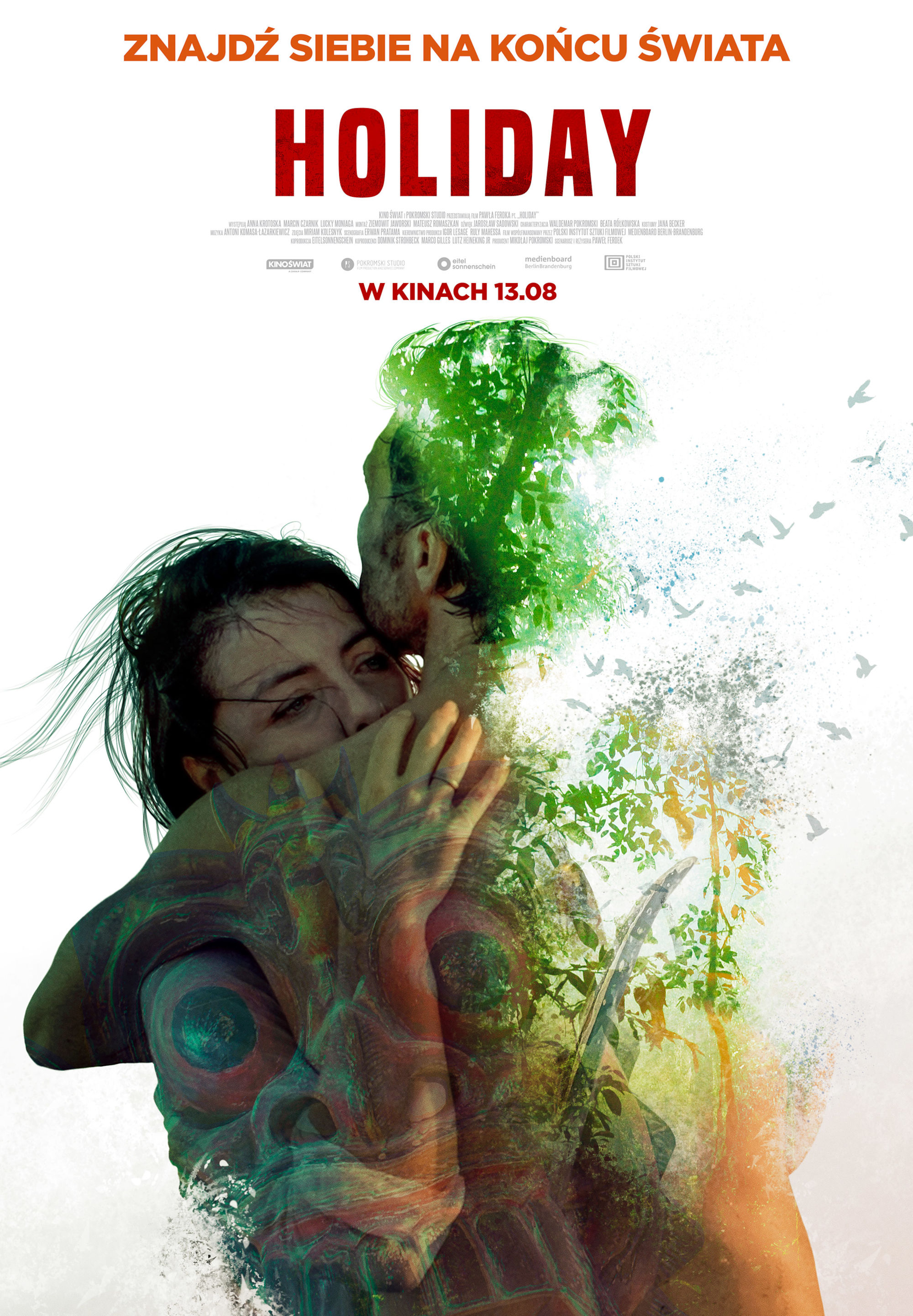 Polski plakat filmu 'Holiday'