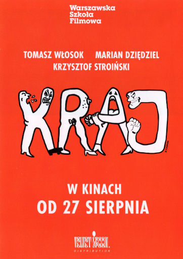 Przód ulotki filmu 'Kraj'