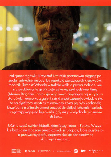 Tył ulotki filmu 'Kraj'