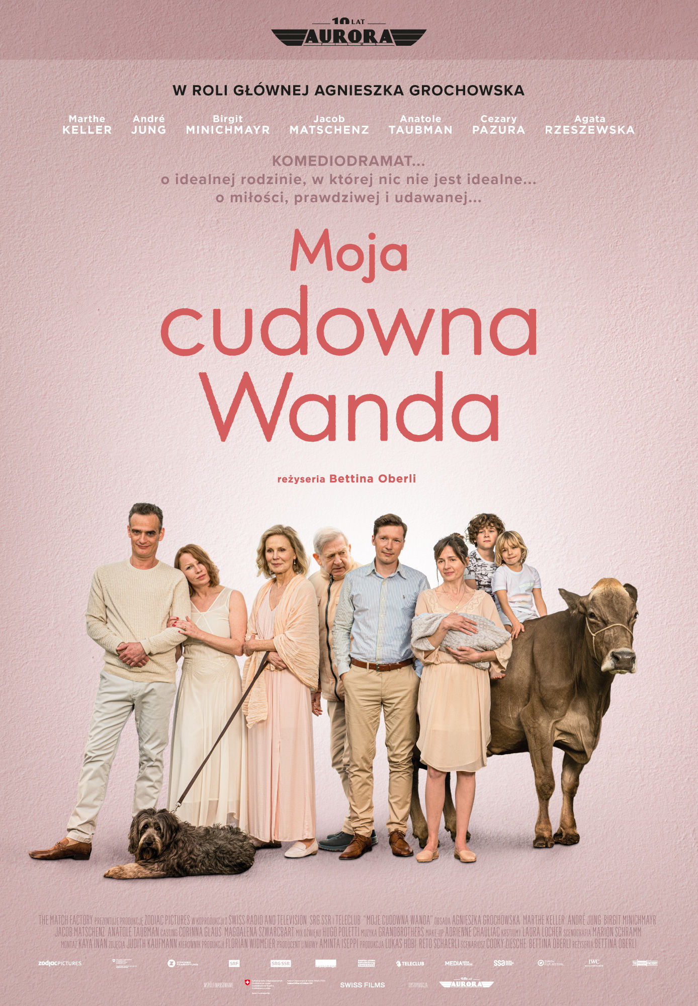 Polski plakat filmu 'Moja cudowna Wanda'