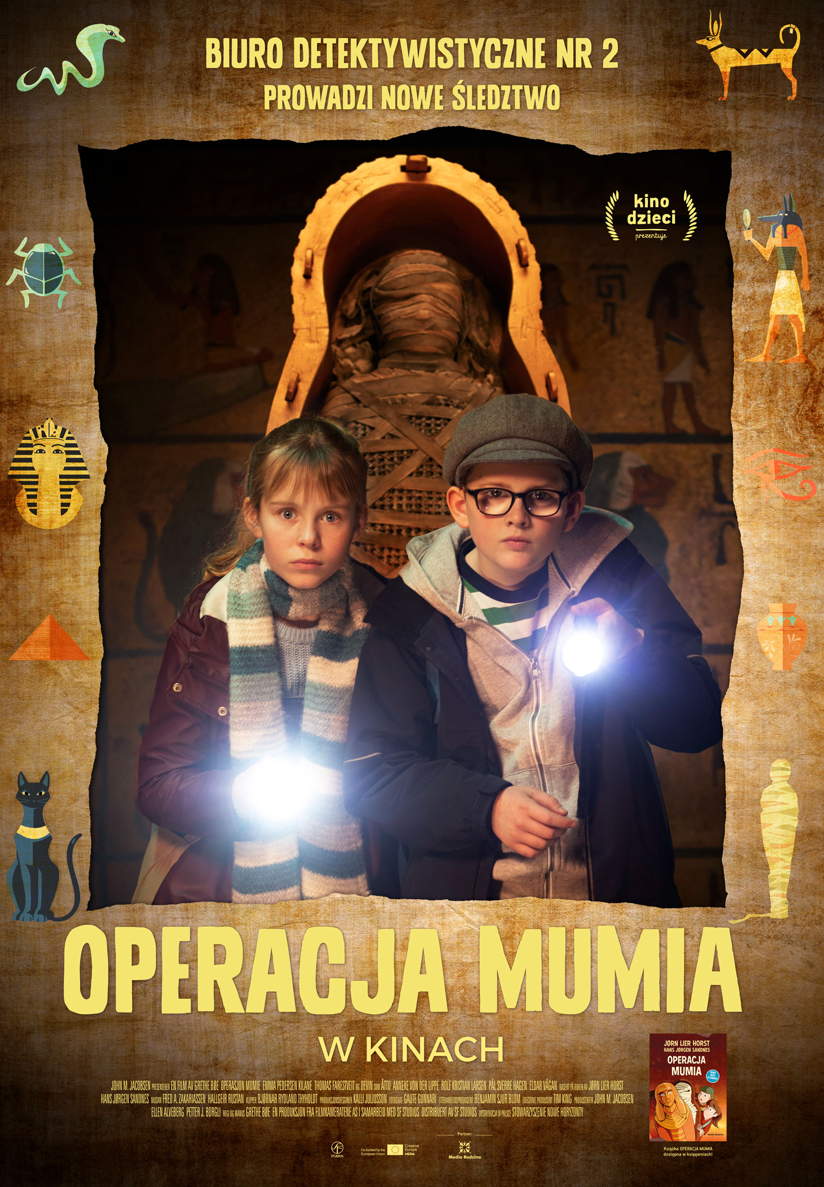 Polski plakat filmu 'Operacja Mumia'
