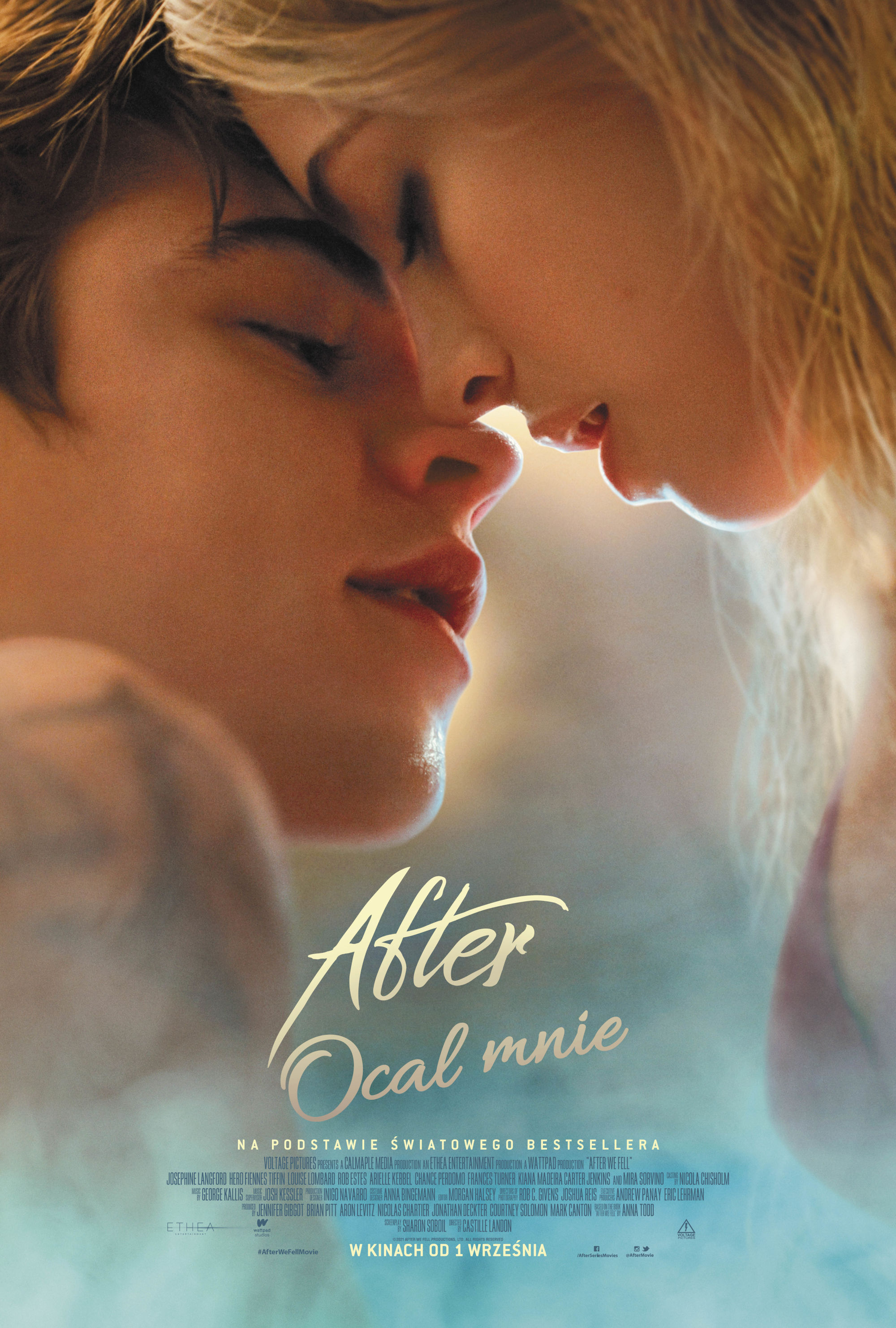 Polski plakat filmu 'After. Ocal mnie'
