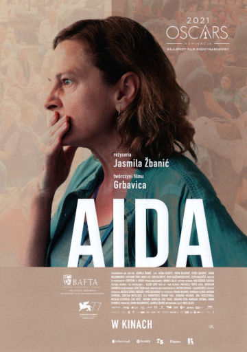 Przód ulotki filmu 'Aida'