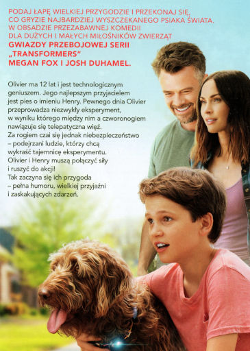 Tył ulotki filmu 'Jak rozmawiać z psem'