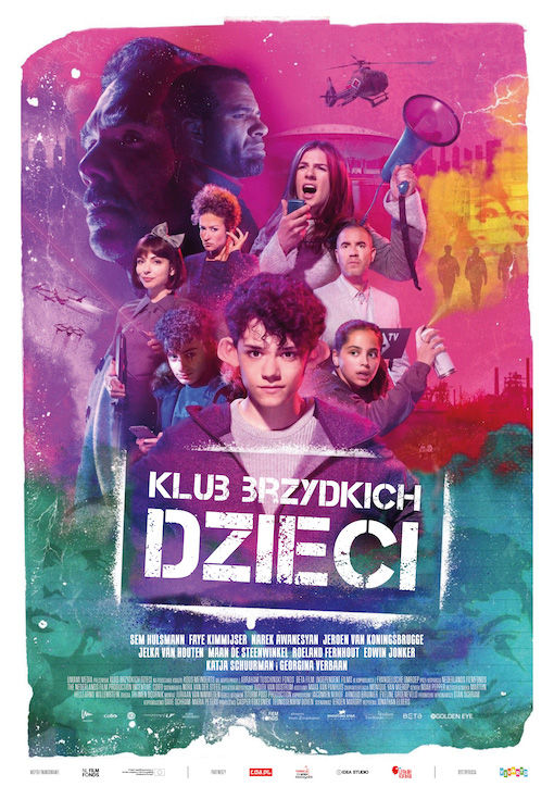 Polski plakat filmu 'Klub brzydkich dzieci'
