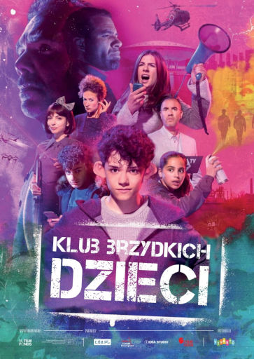 Przód ulotki filmu 'Klub brzydkich dzieci'