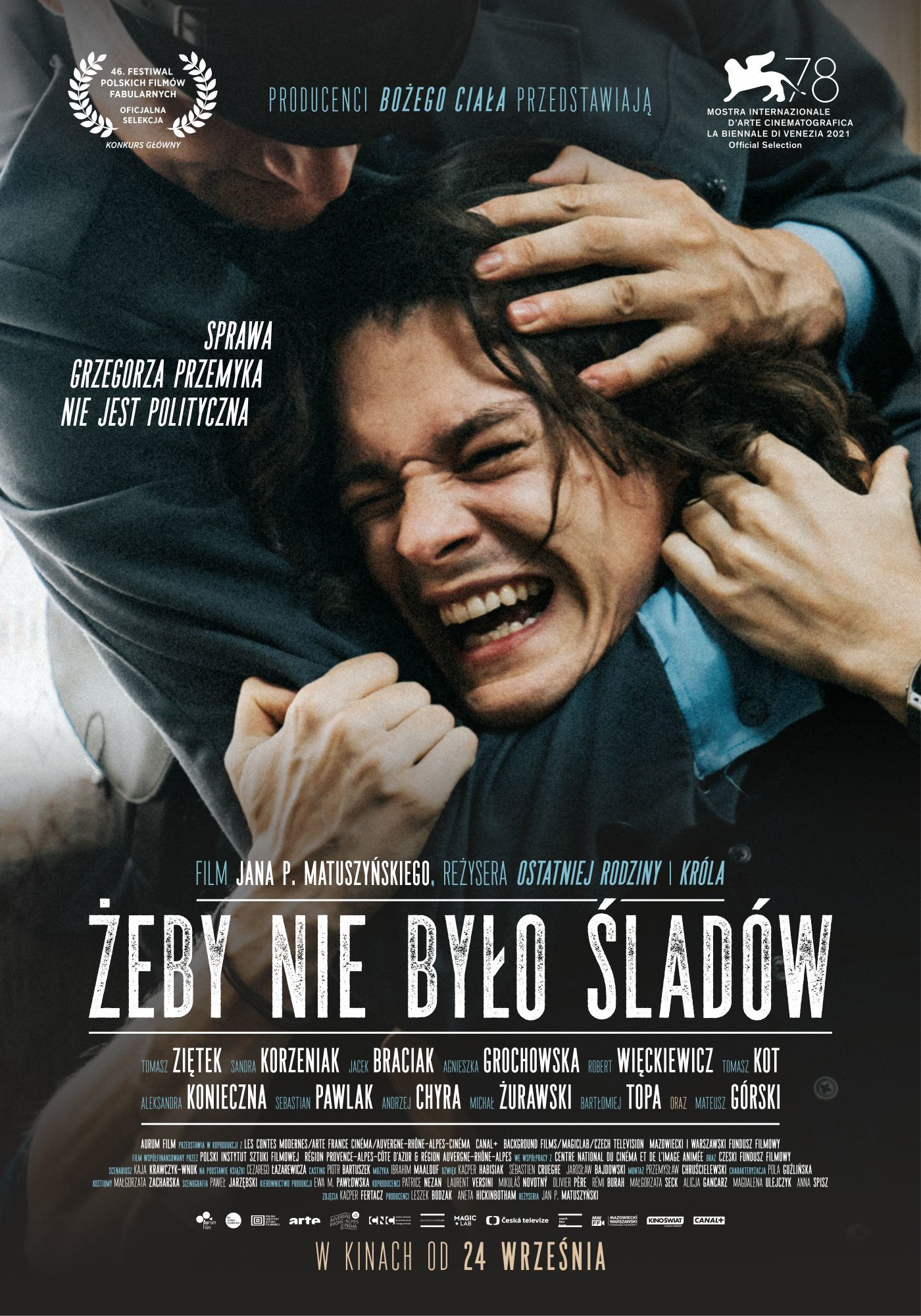 Polski plakat filmu 'Żeby nie było śladów'