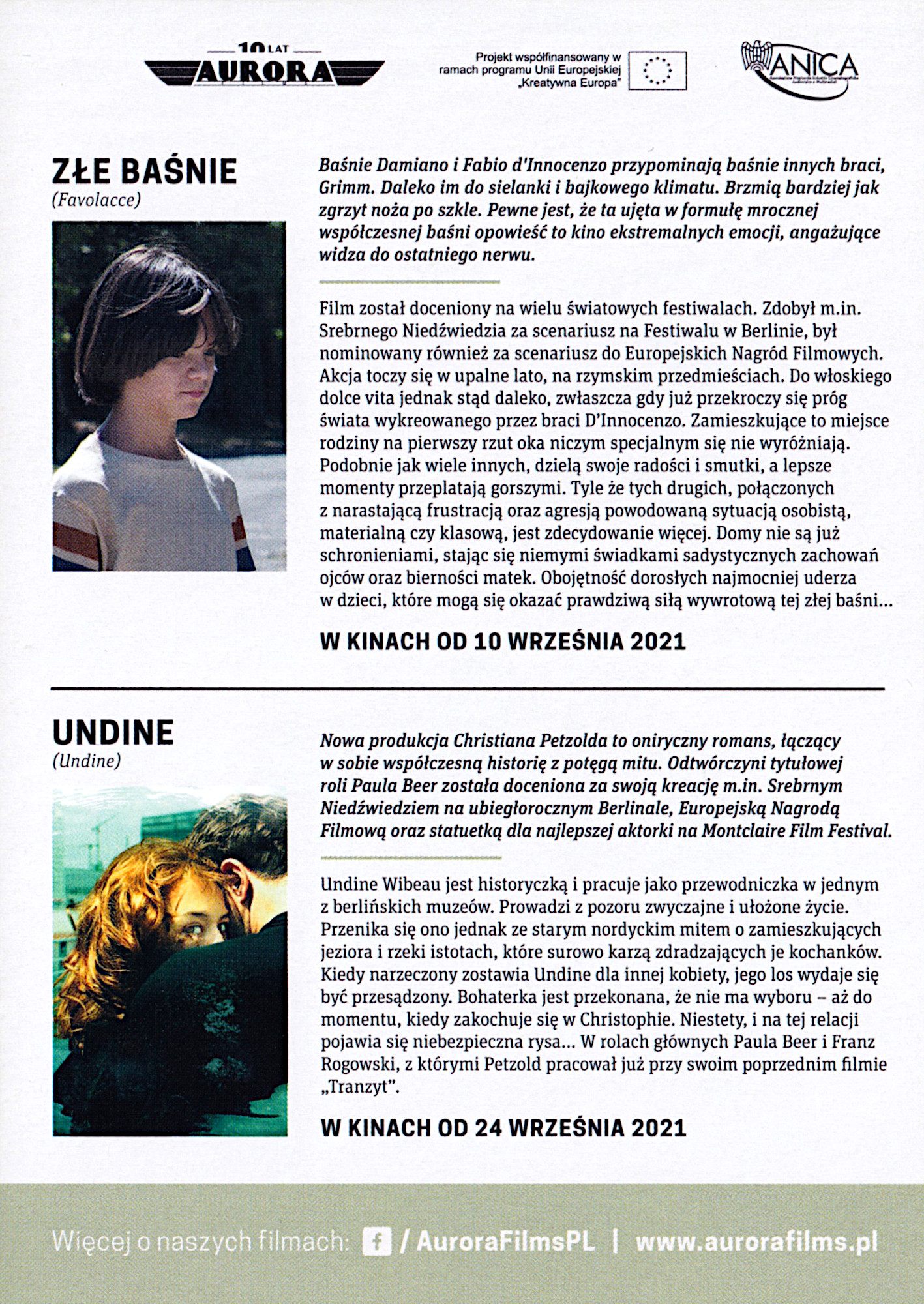 Ulotka filmu ''