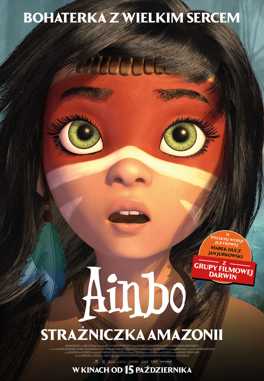 Polski plakat filmu 'Ainbo - strażniczka Amazonii'
