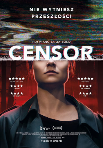 Polski plakat filmu 'Censor'