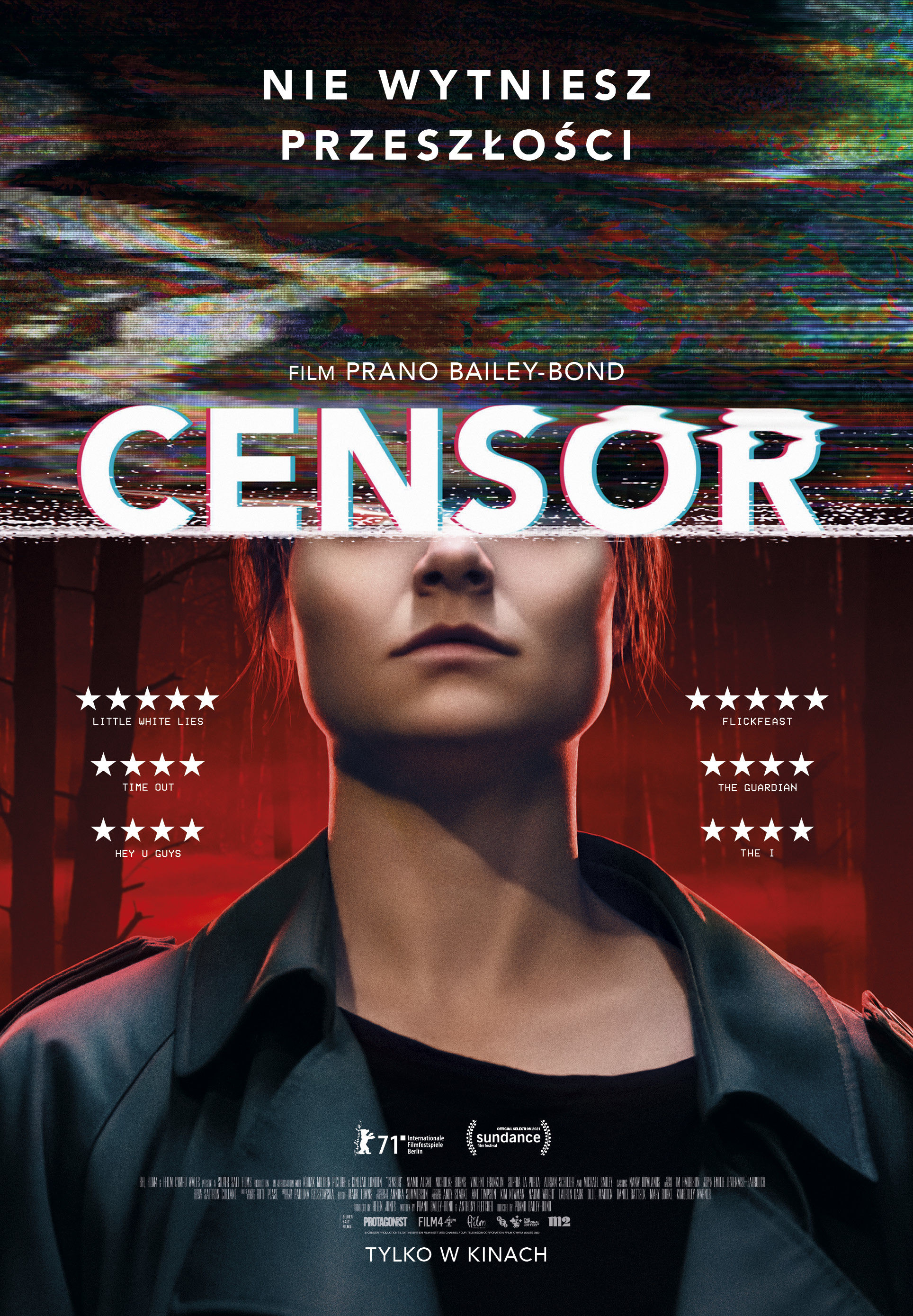 Polski plakat filmu 'Censor'