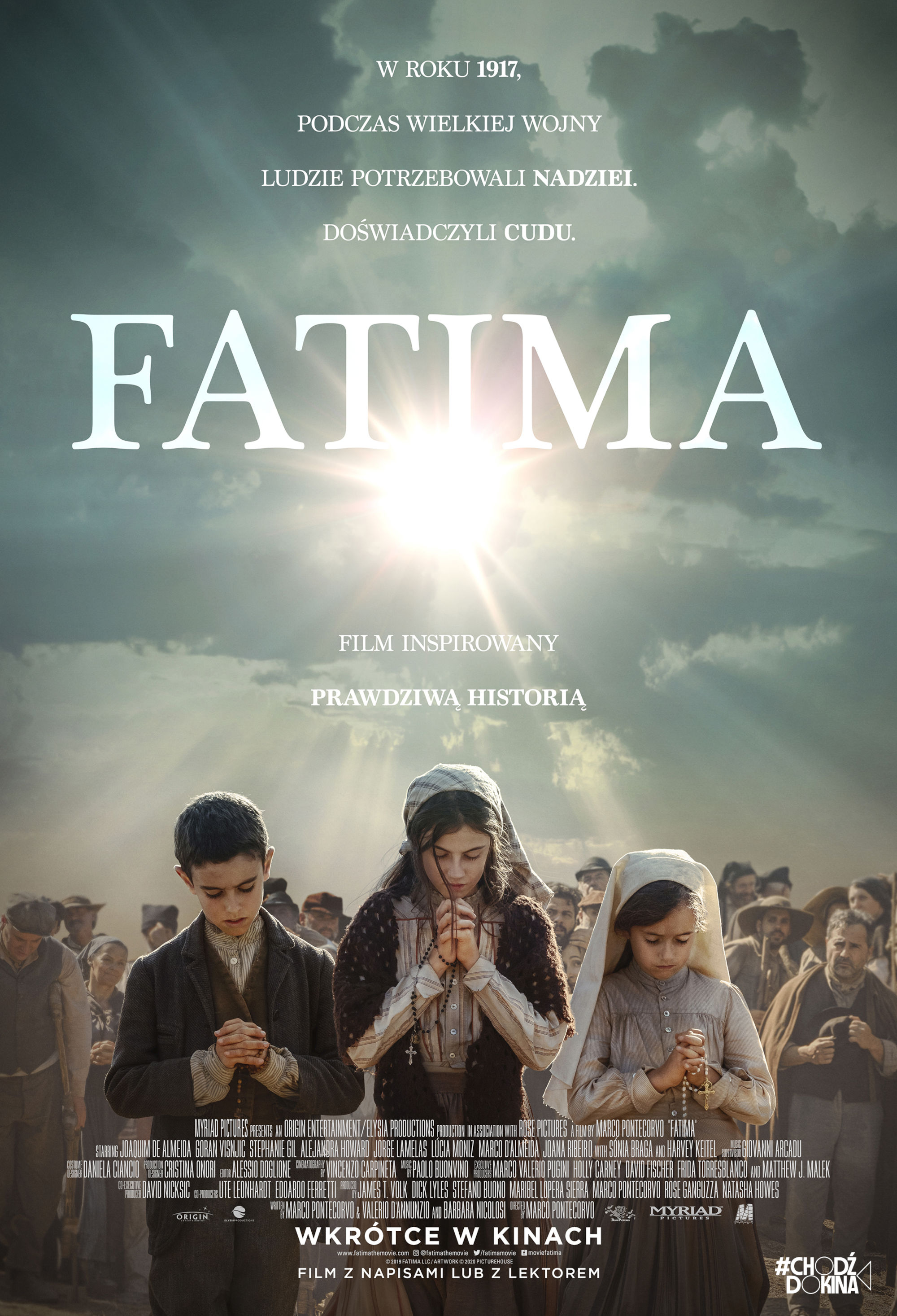 Polski plakat filmu 'Fatima'