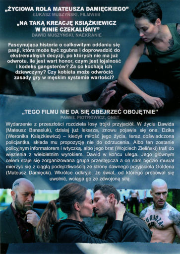 Tył ulotki filmu 'Furioza'