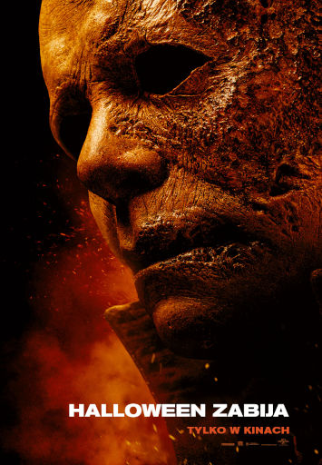 Polski plakat filmu 'Halloween zabija'