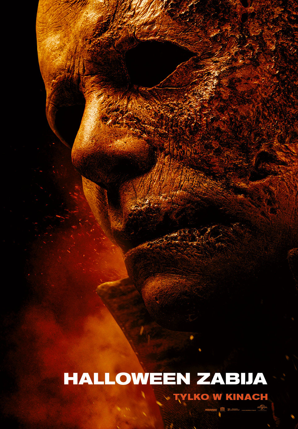 Polski plakat filmu 'Halloween zabija'