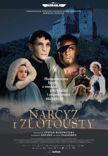 Polski plakat filmu 'Narcyz i Złotousty'