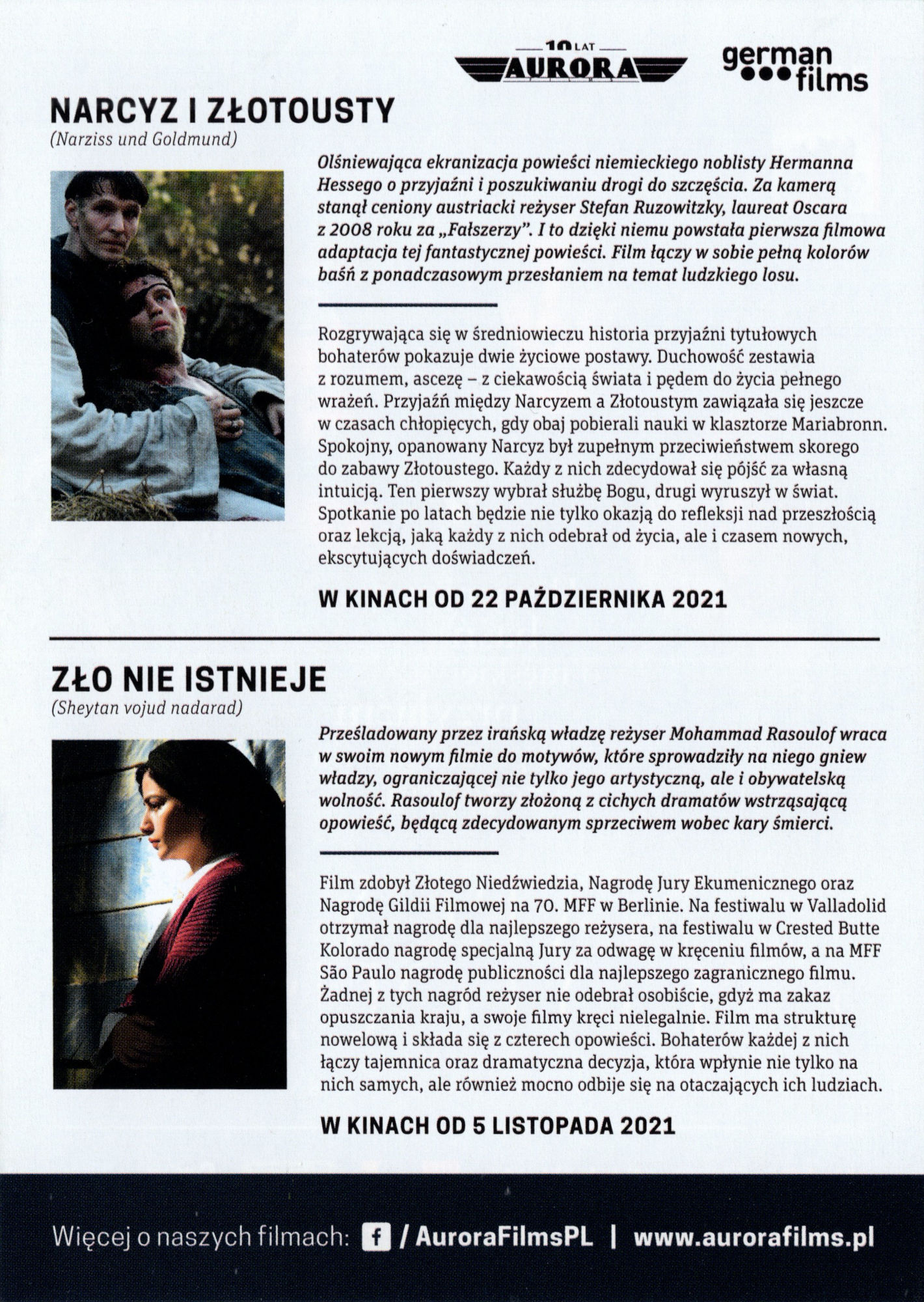 Ulotka filmu ''