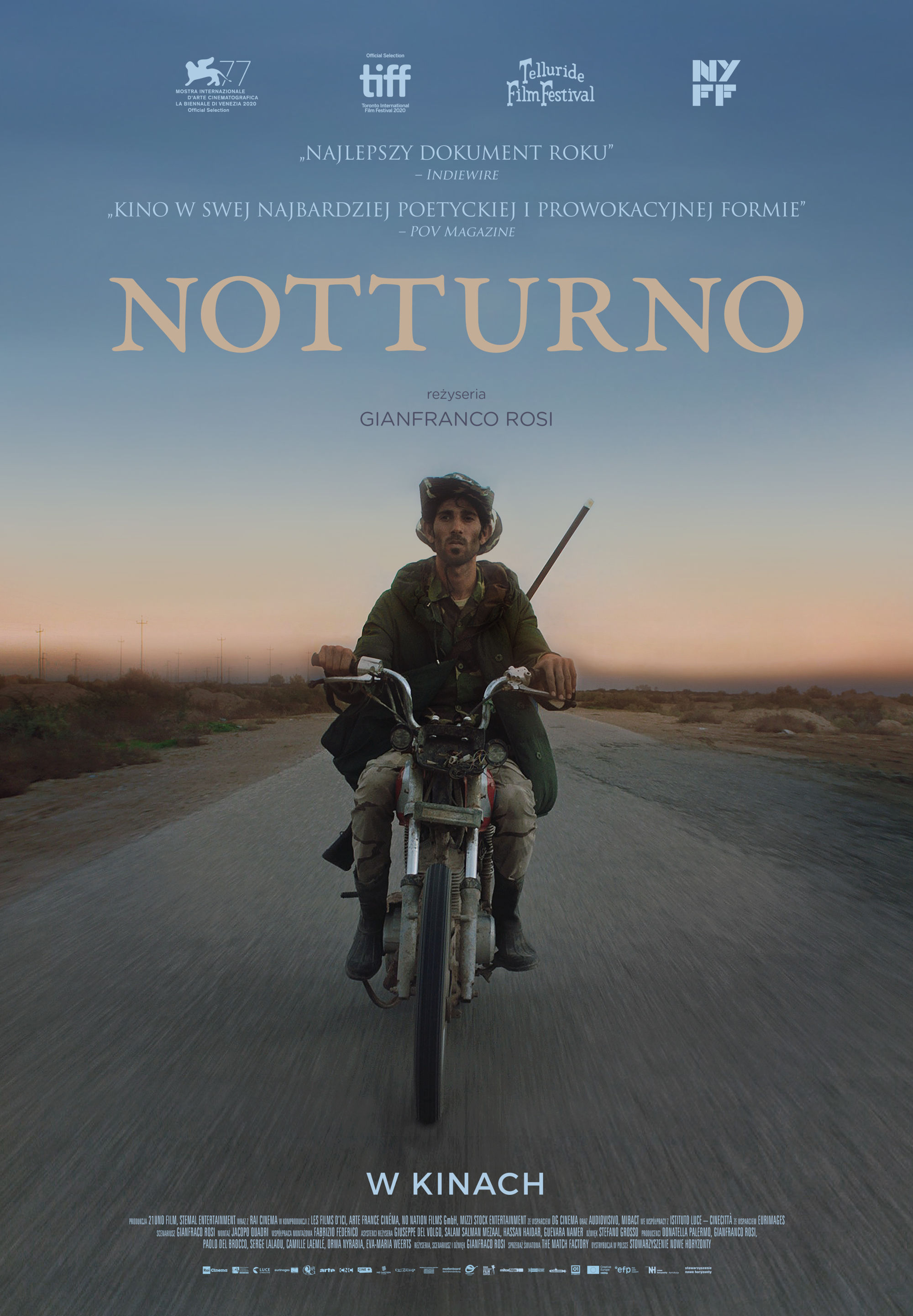 Polski plakat filmu 'Notturno'