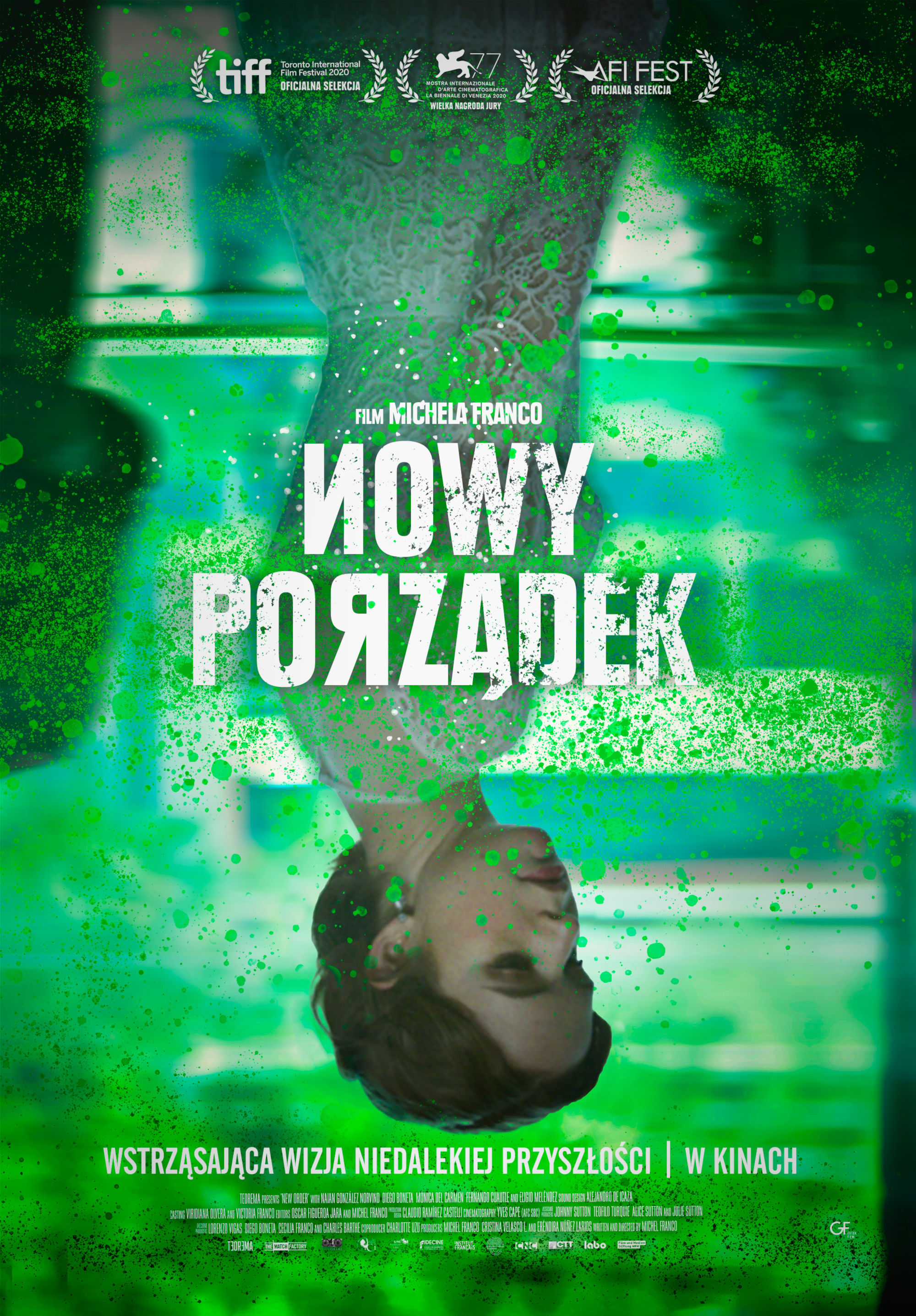 Polski plakat filmu 'Nowy porządek'
