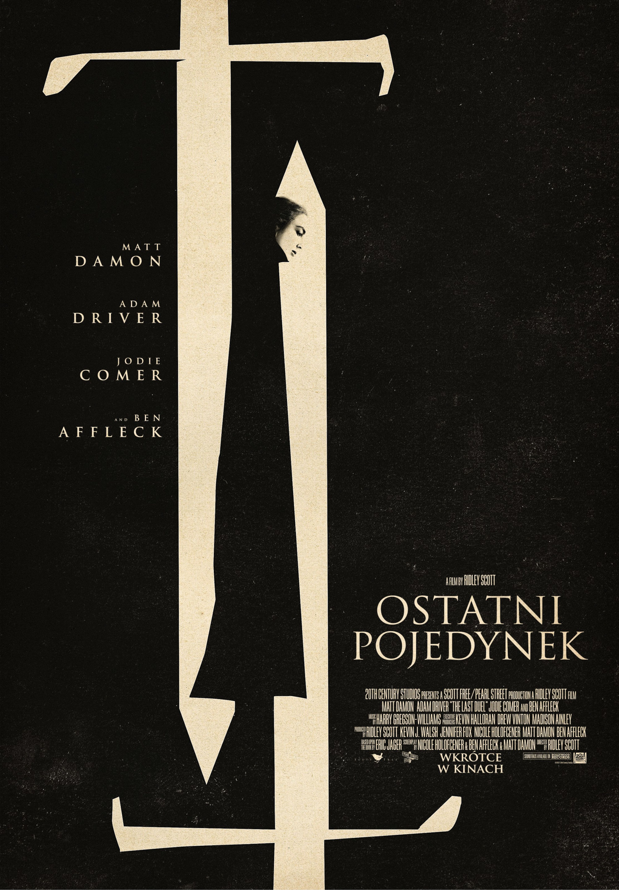 Polski plakat filmu 'Ostatni pojedynek'