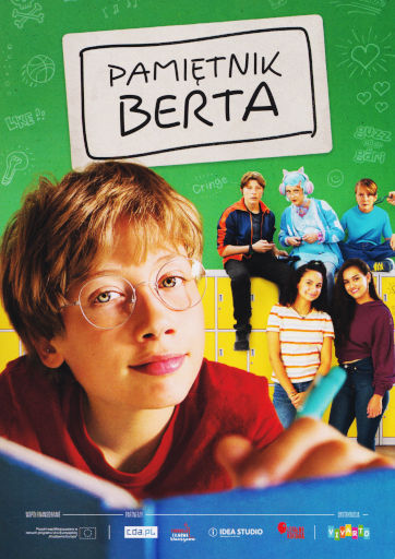 Polski plakat filmu 'Pamiętnik Berta'