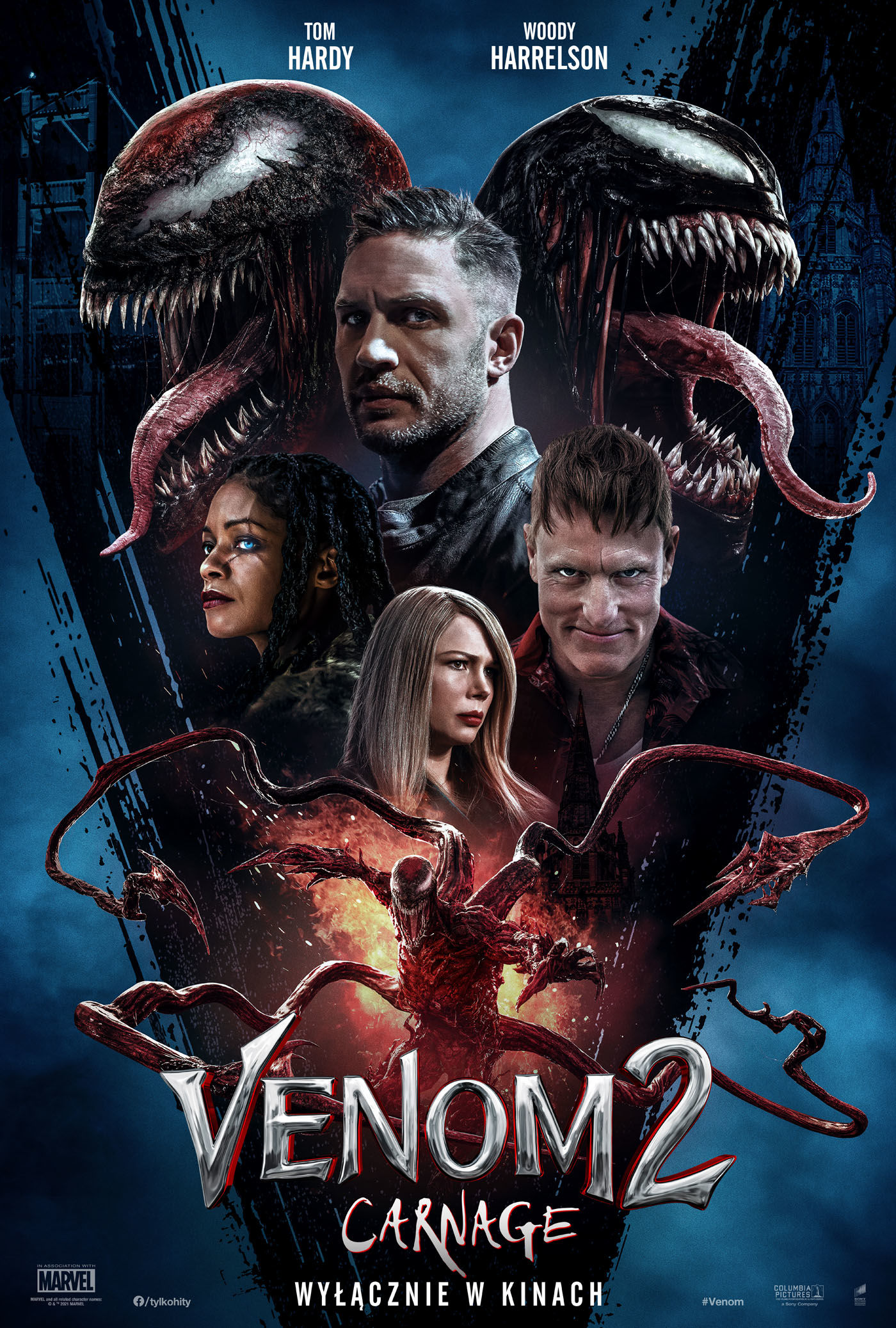 Polski plakat filmu 'Venom 2: Carnage'