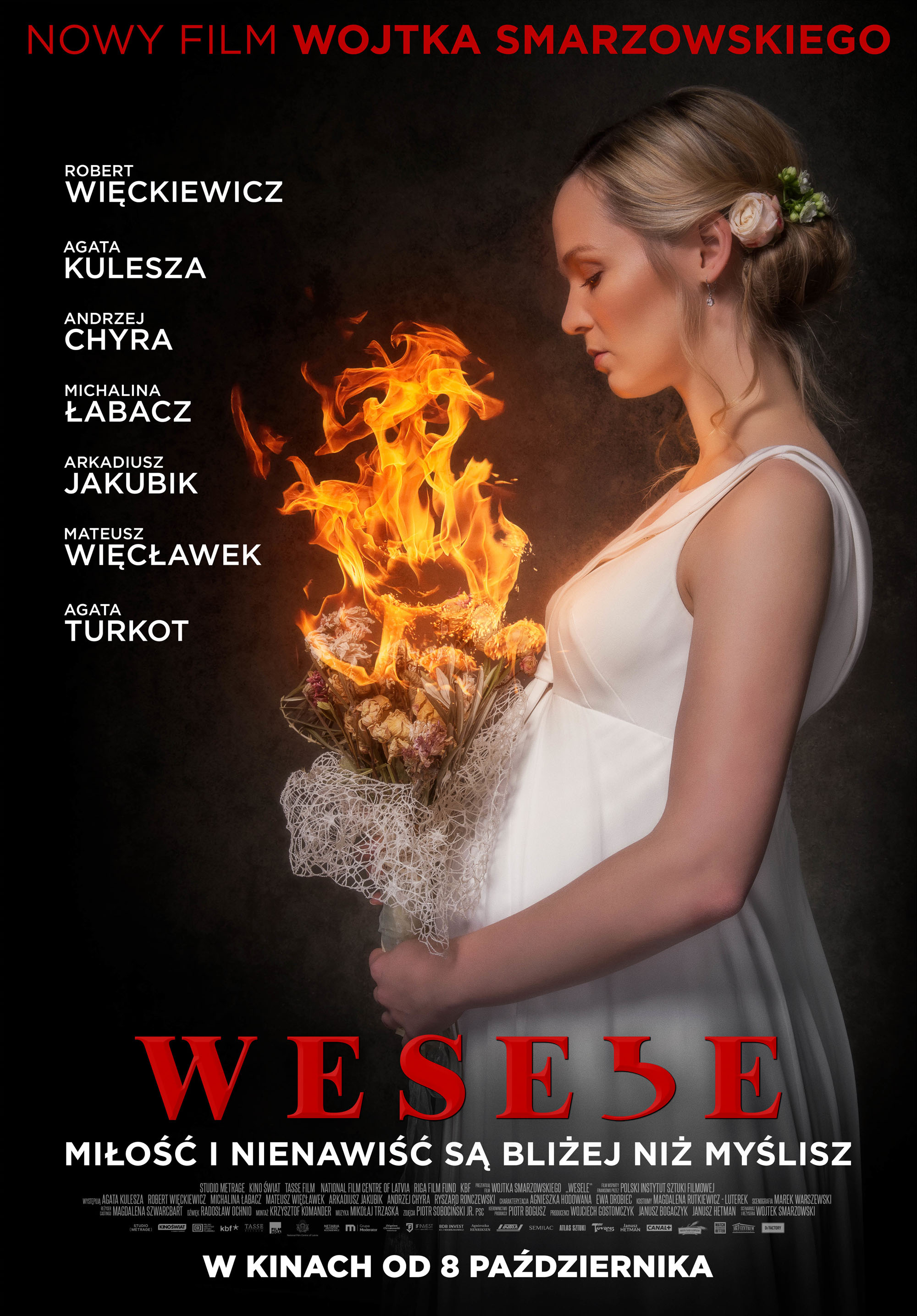 Polski plakat filmu 'Wesele'