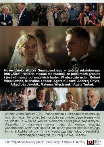 Tył ulotki filmu 'Wesele'