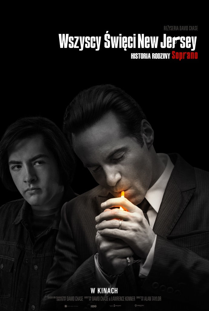 Polski plakat filmu 'Wszyscy święci New Jersey'