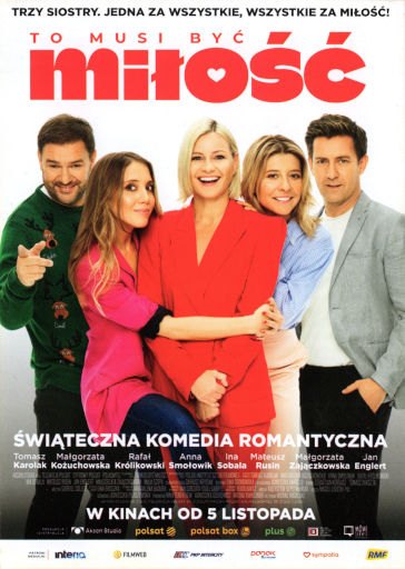 Przód ulotki filmu 'To musi być miłość'