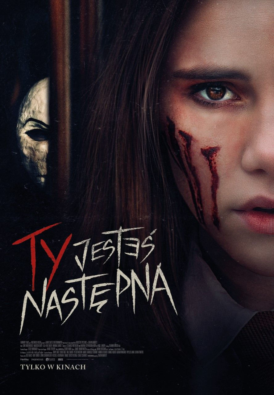 Polski plakat filmu 'Ty jesteś następna'