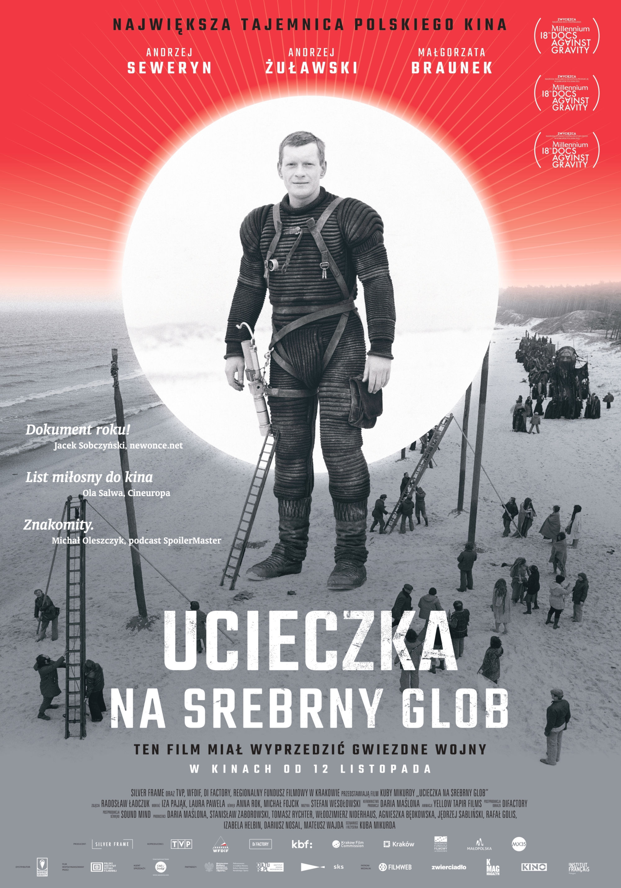 Polski plakat filmu 'Ucieczka na Srebrny Glob'