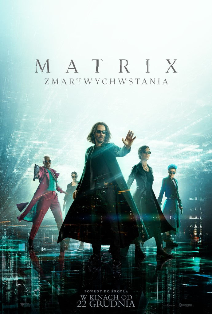 Polski plakat filmu 'Matrix Zmartwychwstania'
