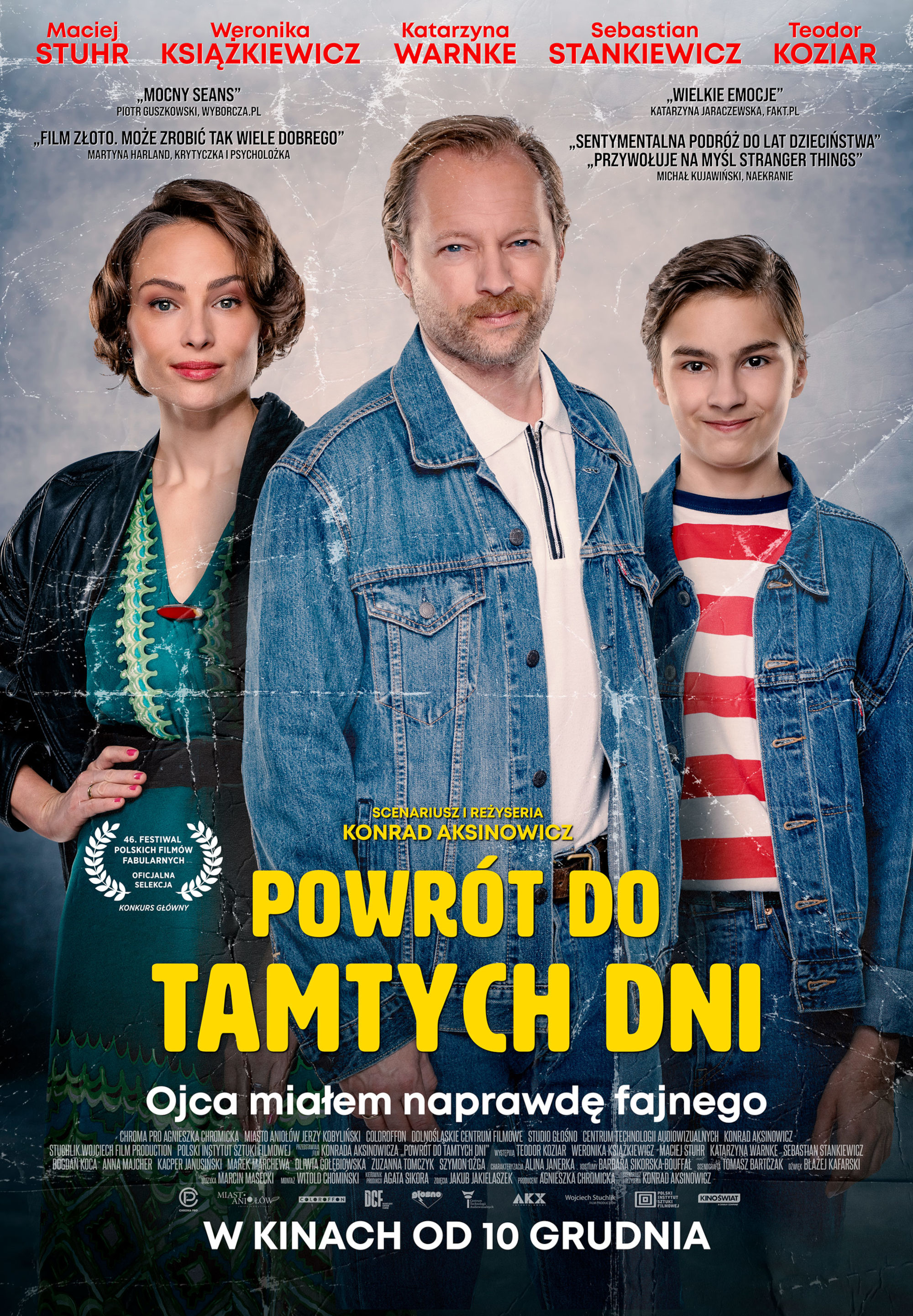 Polski plakat filmu 'Powrót do tamtych dni'