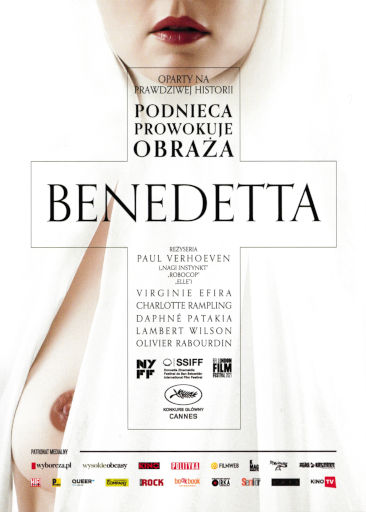Przód ulotki filmu 'Benedetta'