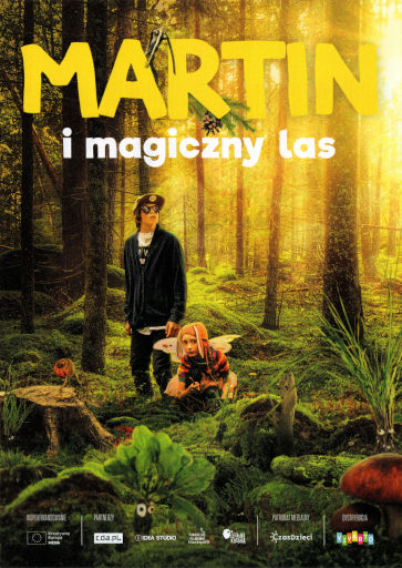 Przód ulotki filmu 'Martin i Magiczny Las'