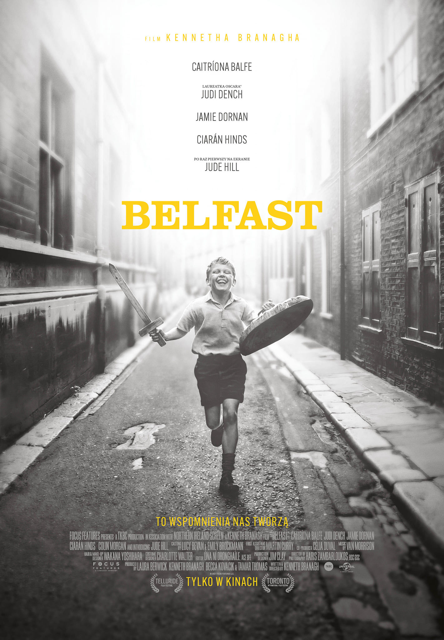 Polski plakat filmu 'Belfast'