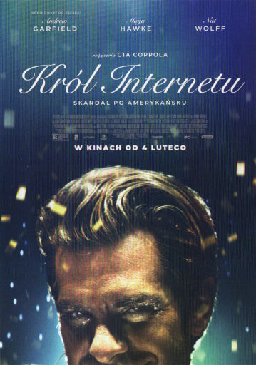 Przód ulotki filmu 'Król Internetu'