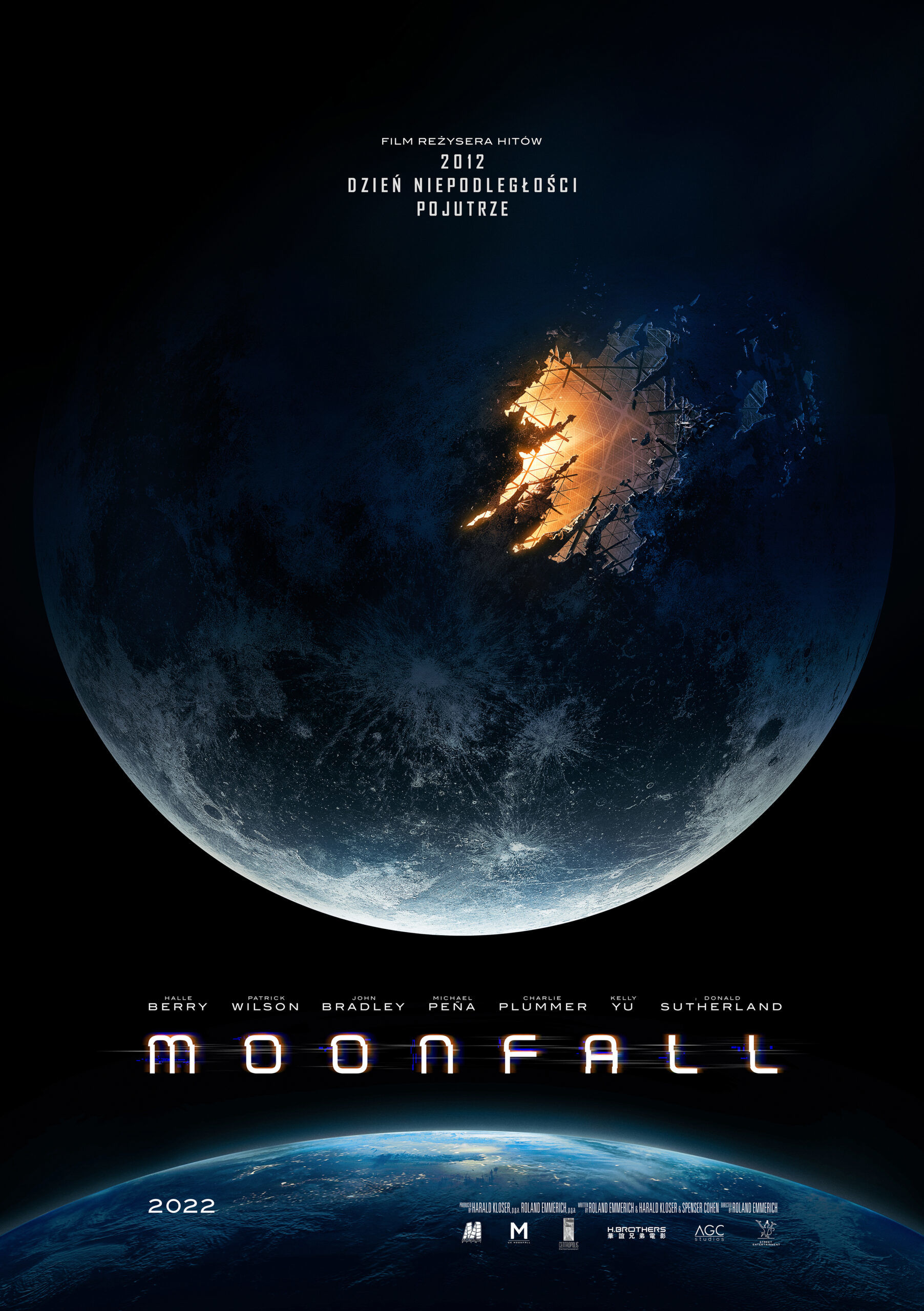 Polski plakat filmu 'Moonfall'