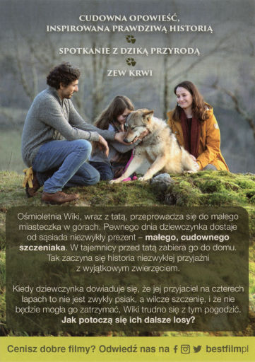 Tył ulotki filmu 'Wiki i jej Sekret'