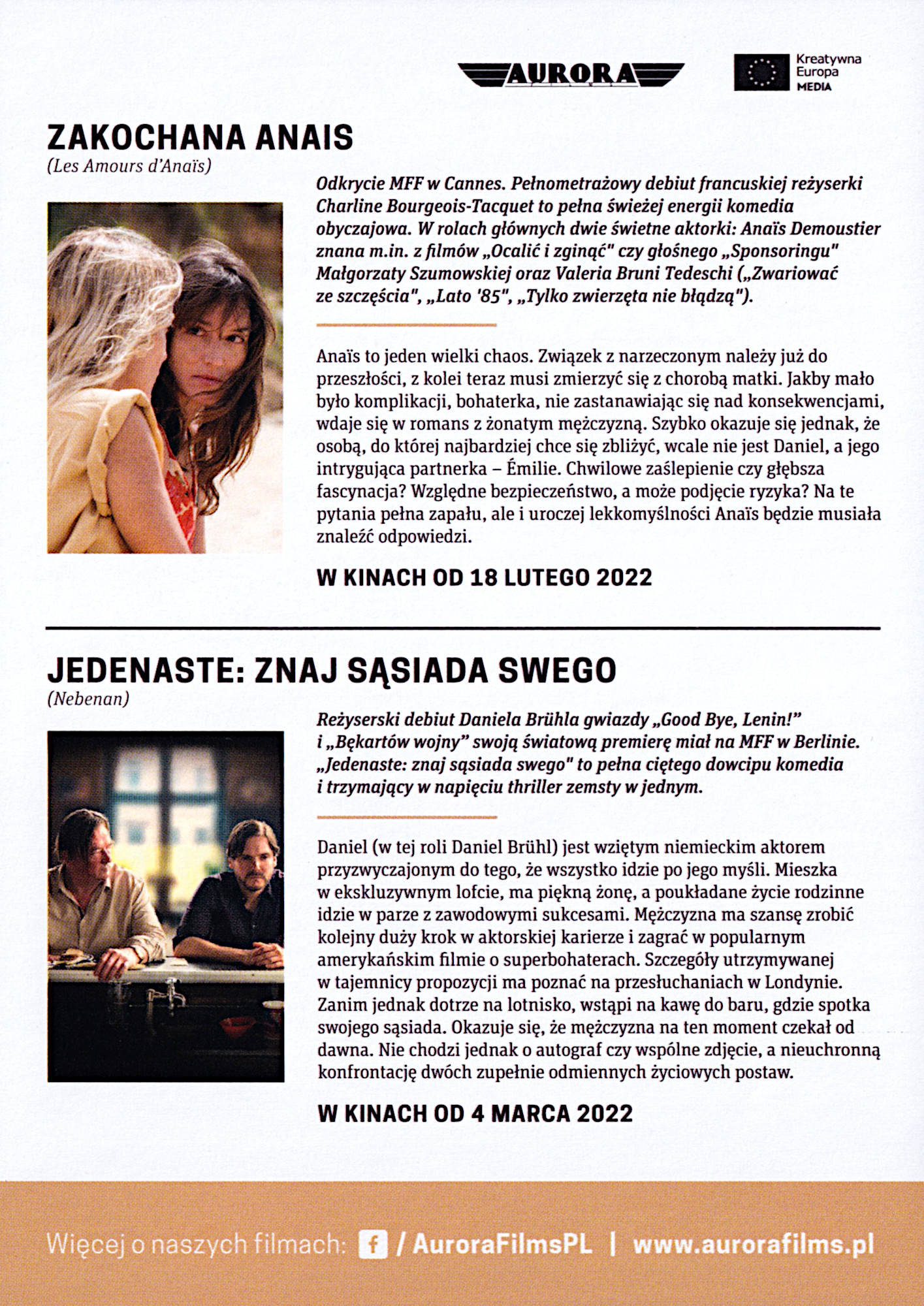 Ulotka filmu ''
