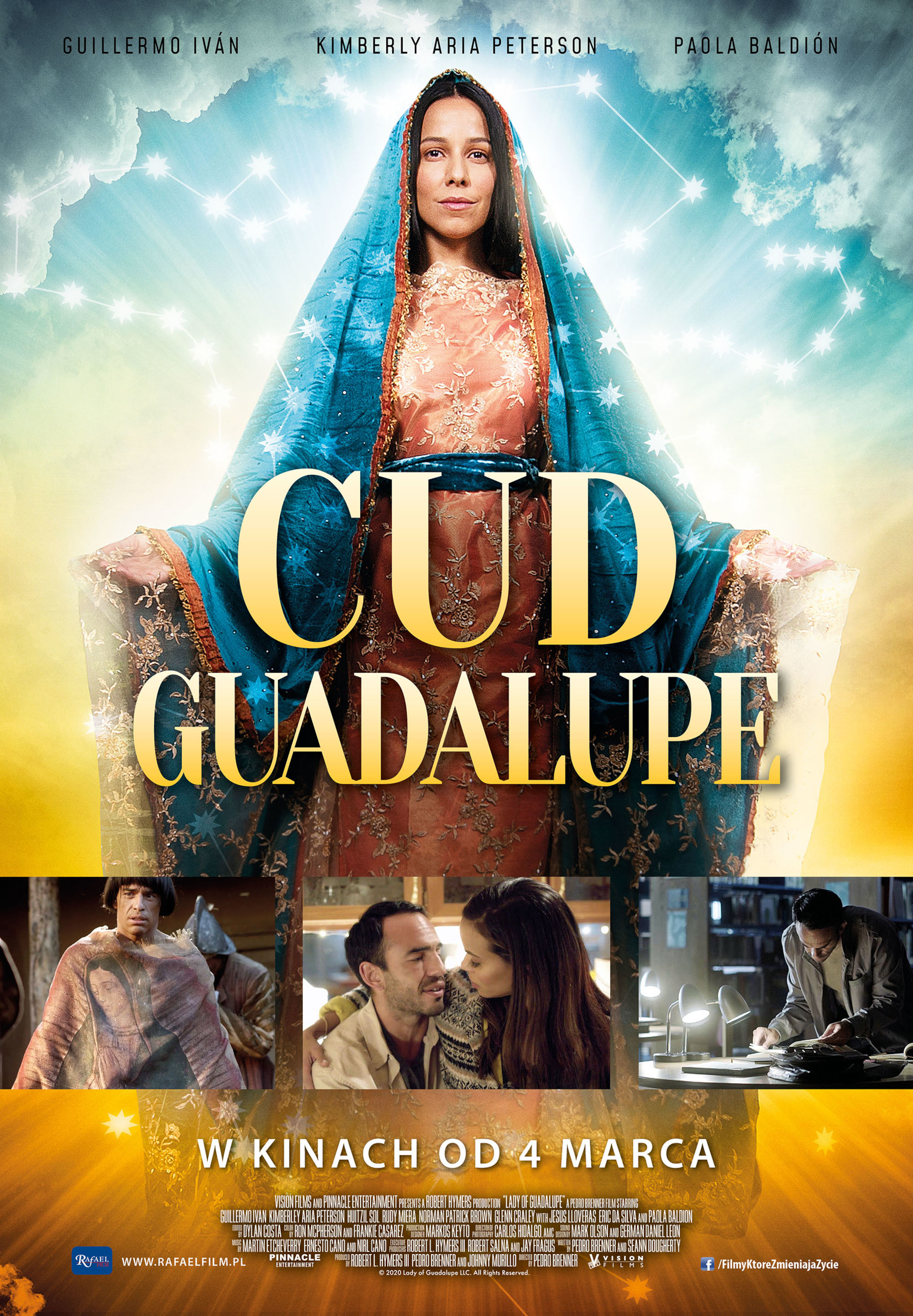 Polski plakat filmu 'Cud Guadalupe'