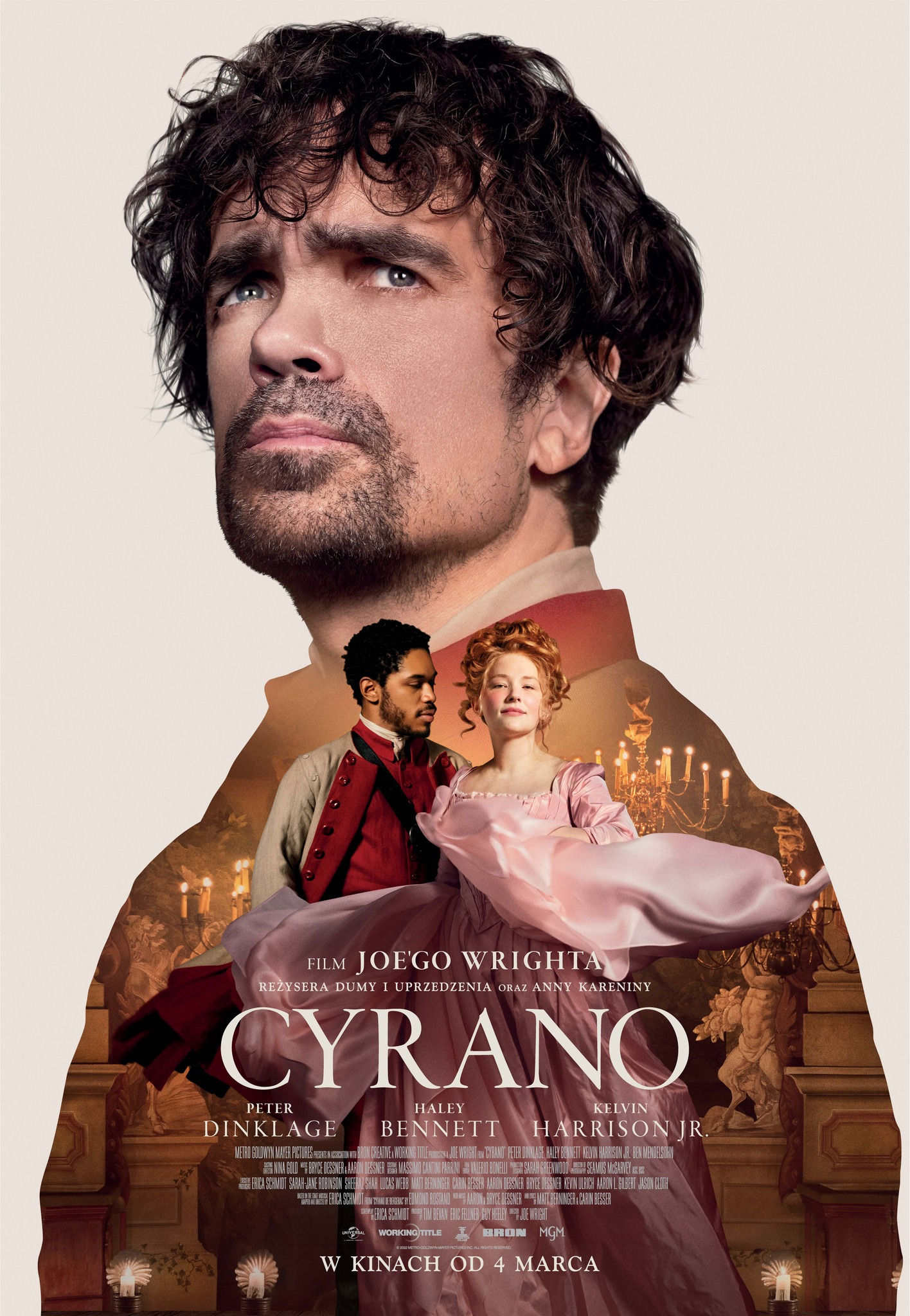 Polski plakat filmu 'Cyrano'