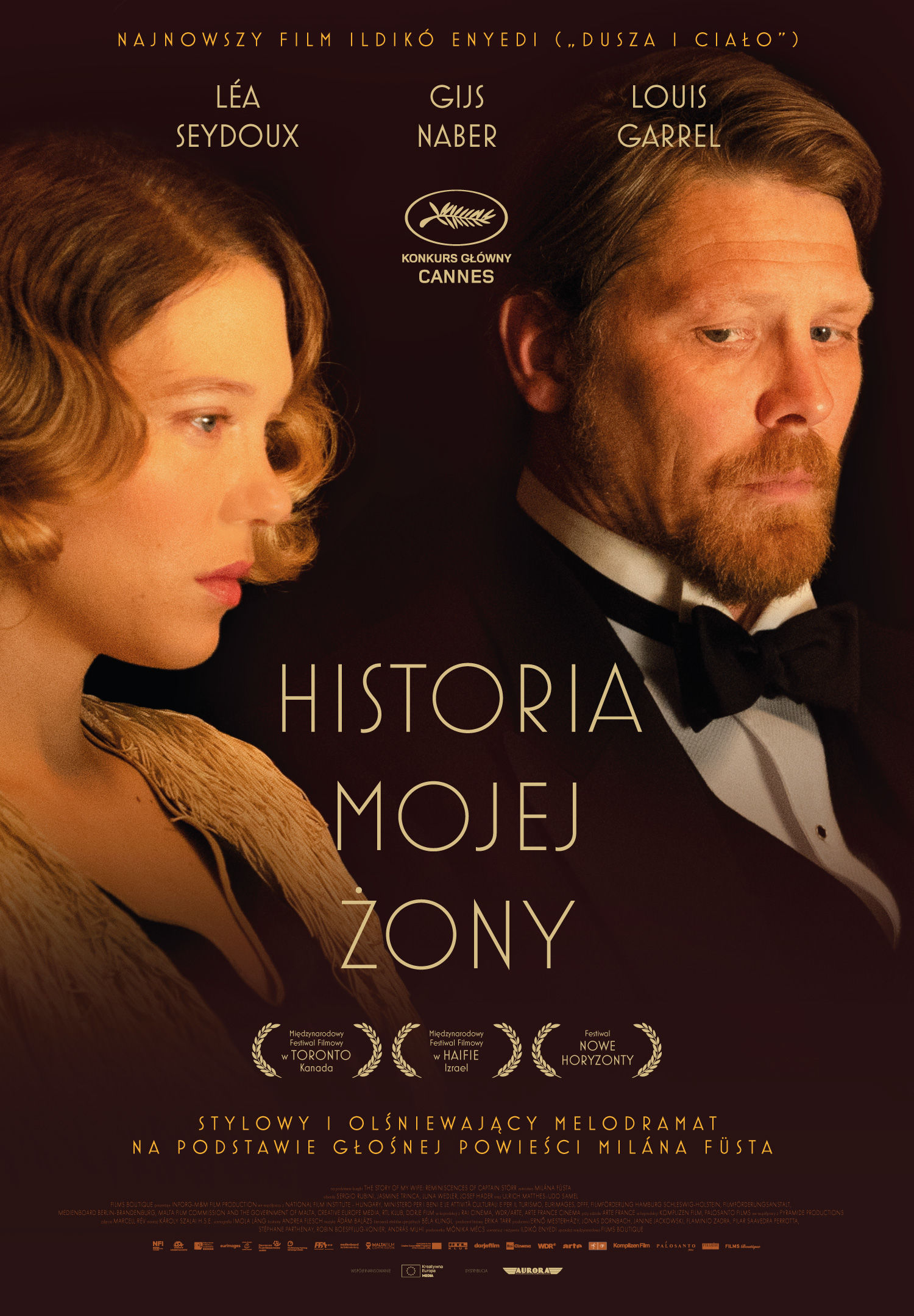 Polski plakat filmu 'Historia mojej żony'