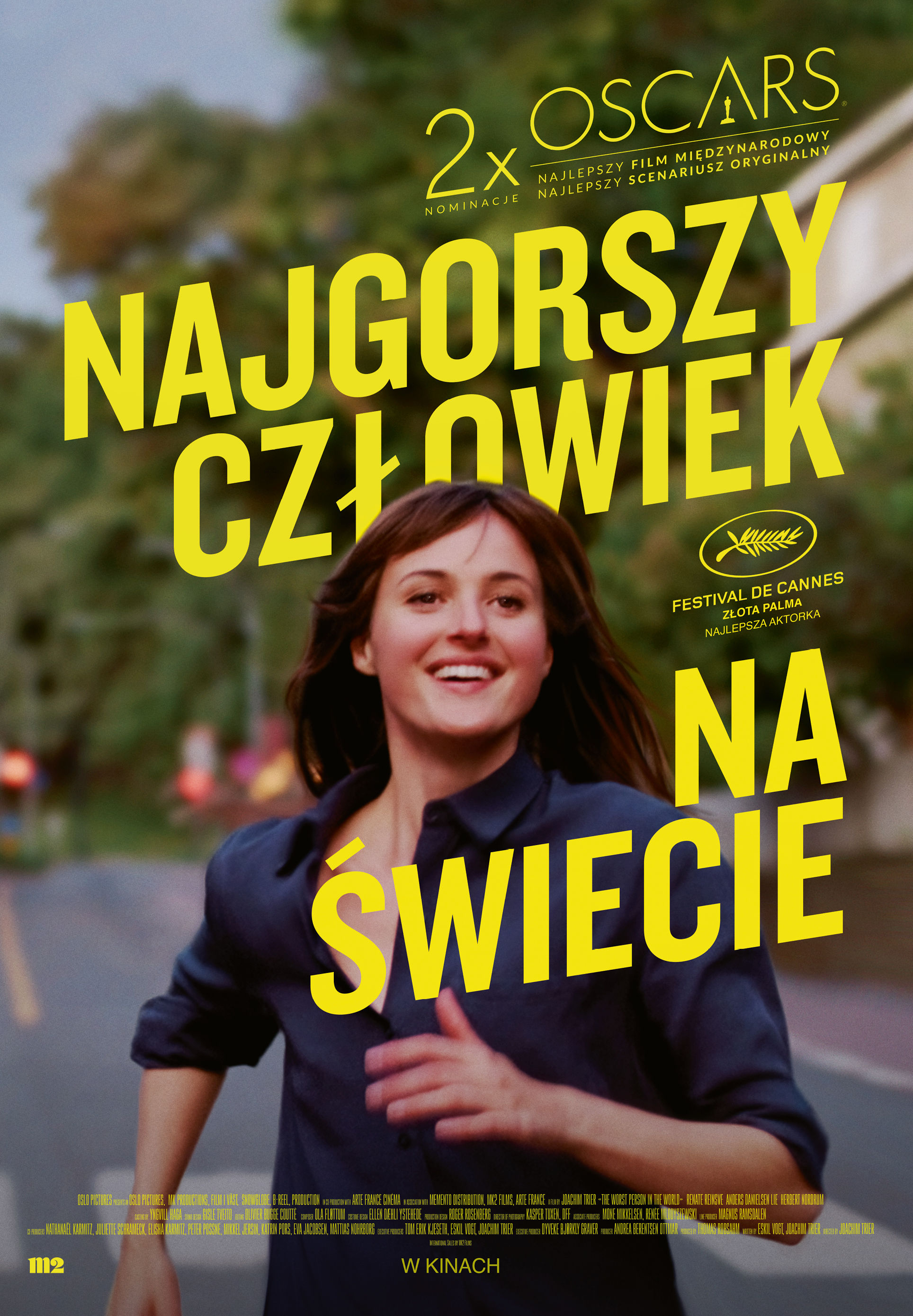 Polski plakat filmu 'Najgorszy człowiek na świecie'