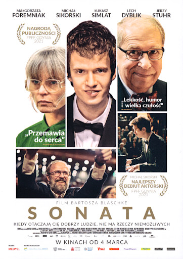 Przód ulotki filmu 'Sonata'