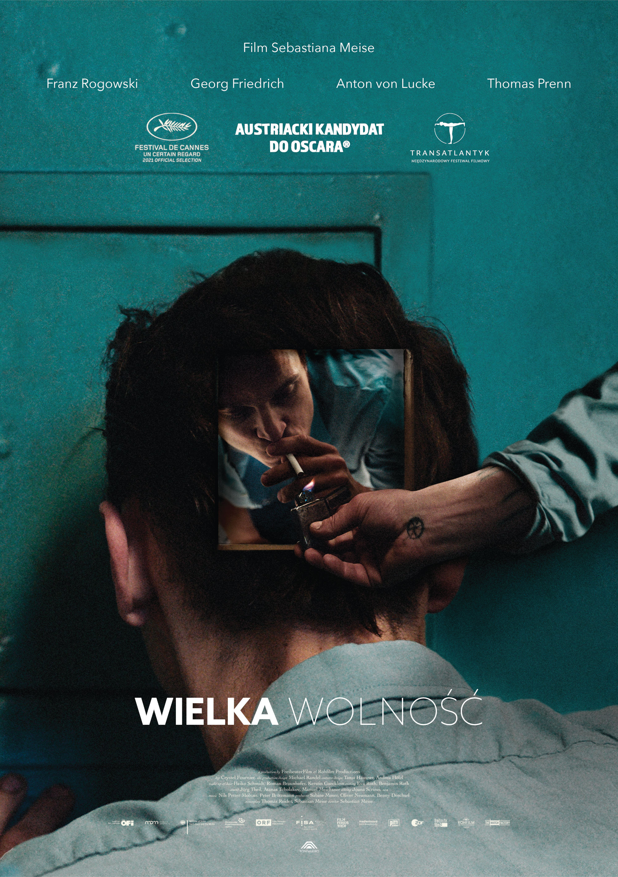 Polski plakat filmu 'Wielka wolność'