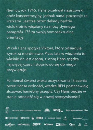 Tył ulotki filmu 'Wielka wolność'