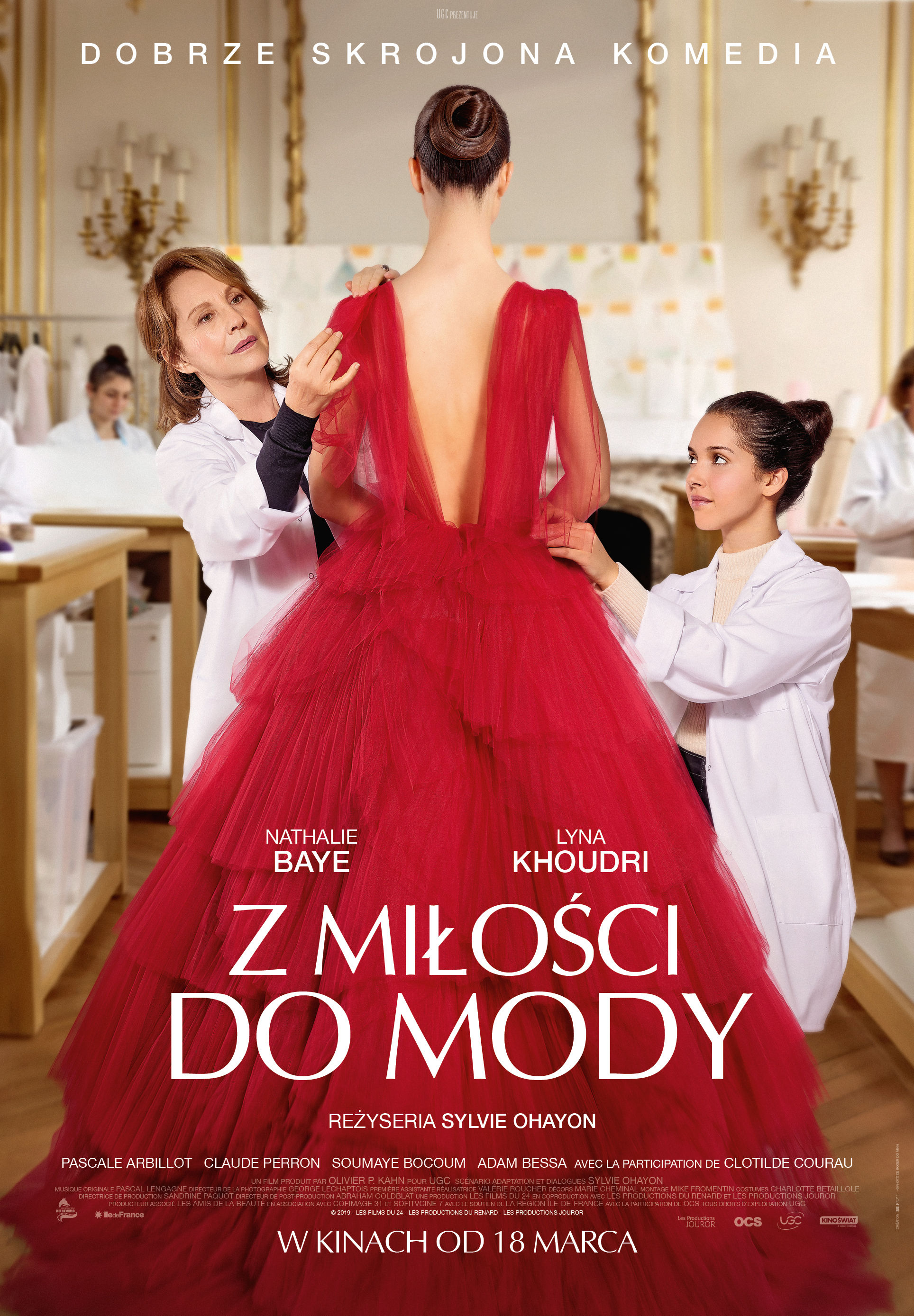 Polski plakat filmu 'Z miłości do mody'
